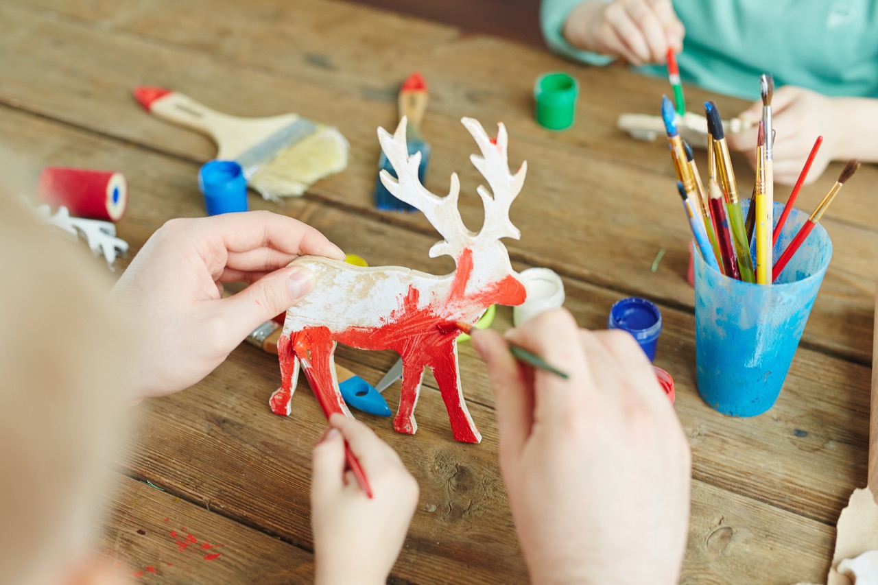 Atelier créatif animation marché de Noël Angers
