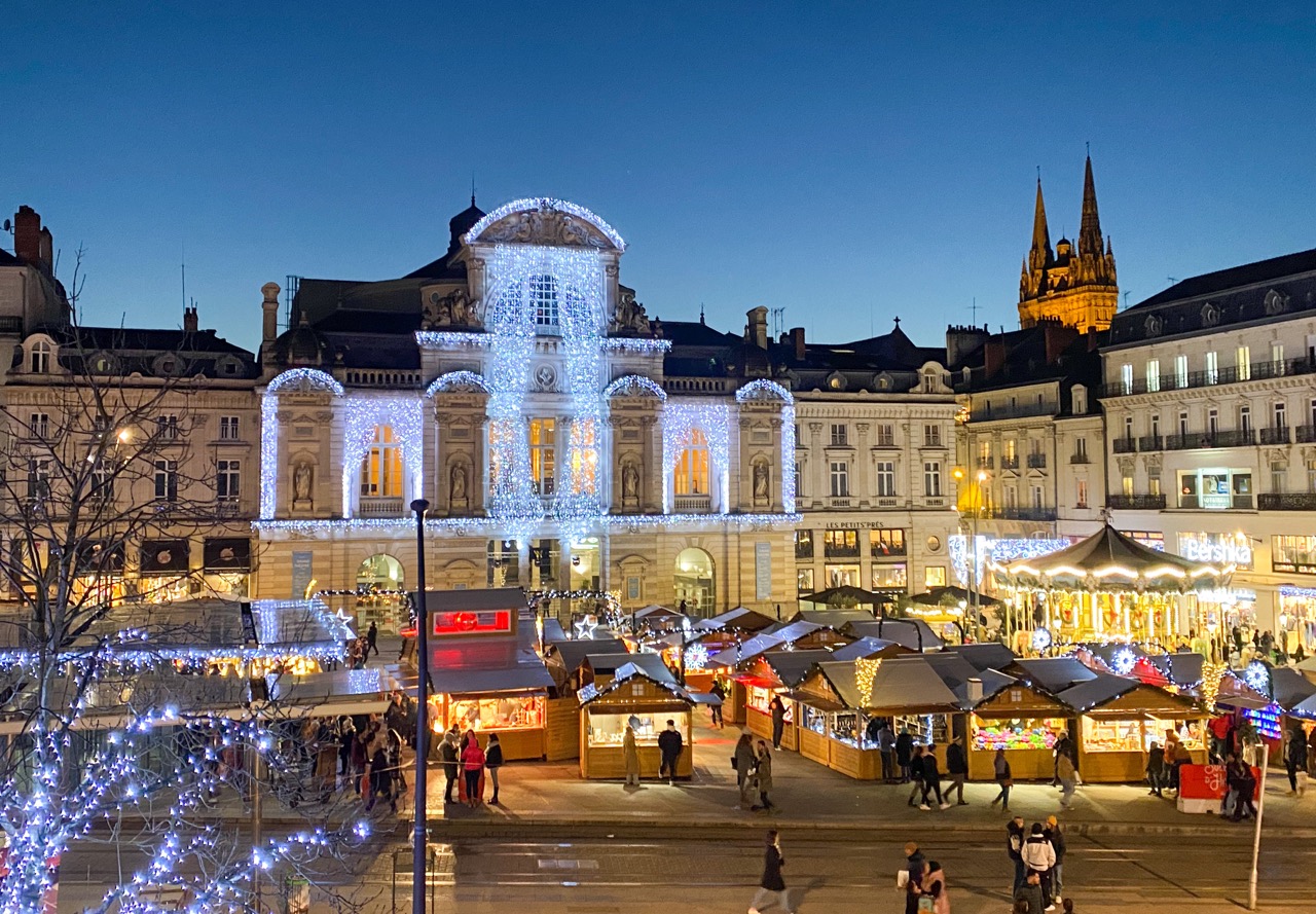 Comment se rendre sur le marché de Noël d’Angers ?