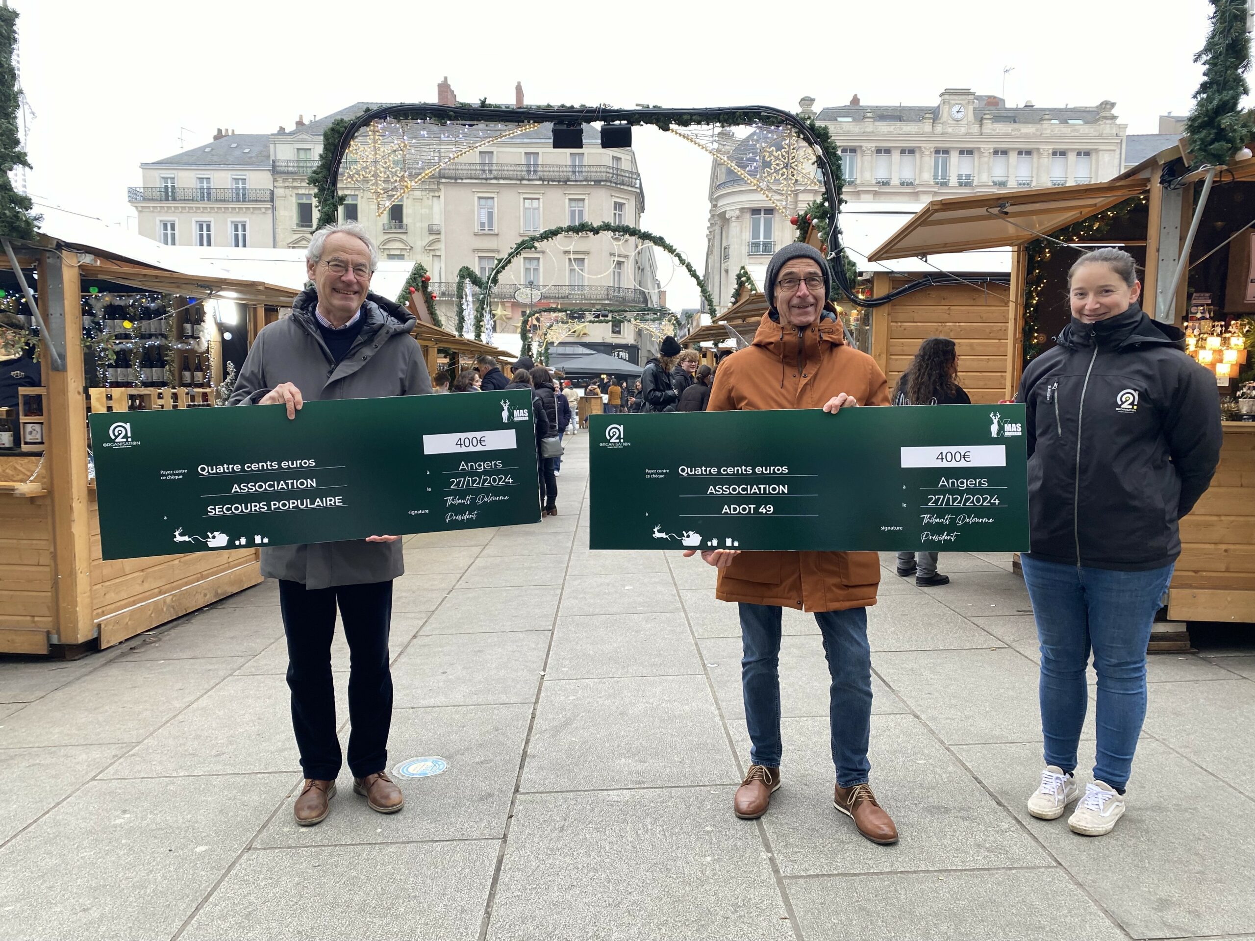 Le marché de Noël placé sous le signe de la générosité