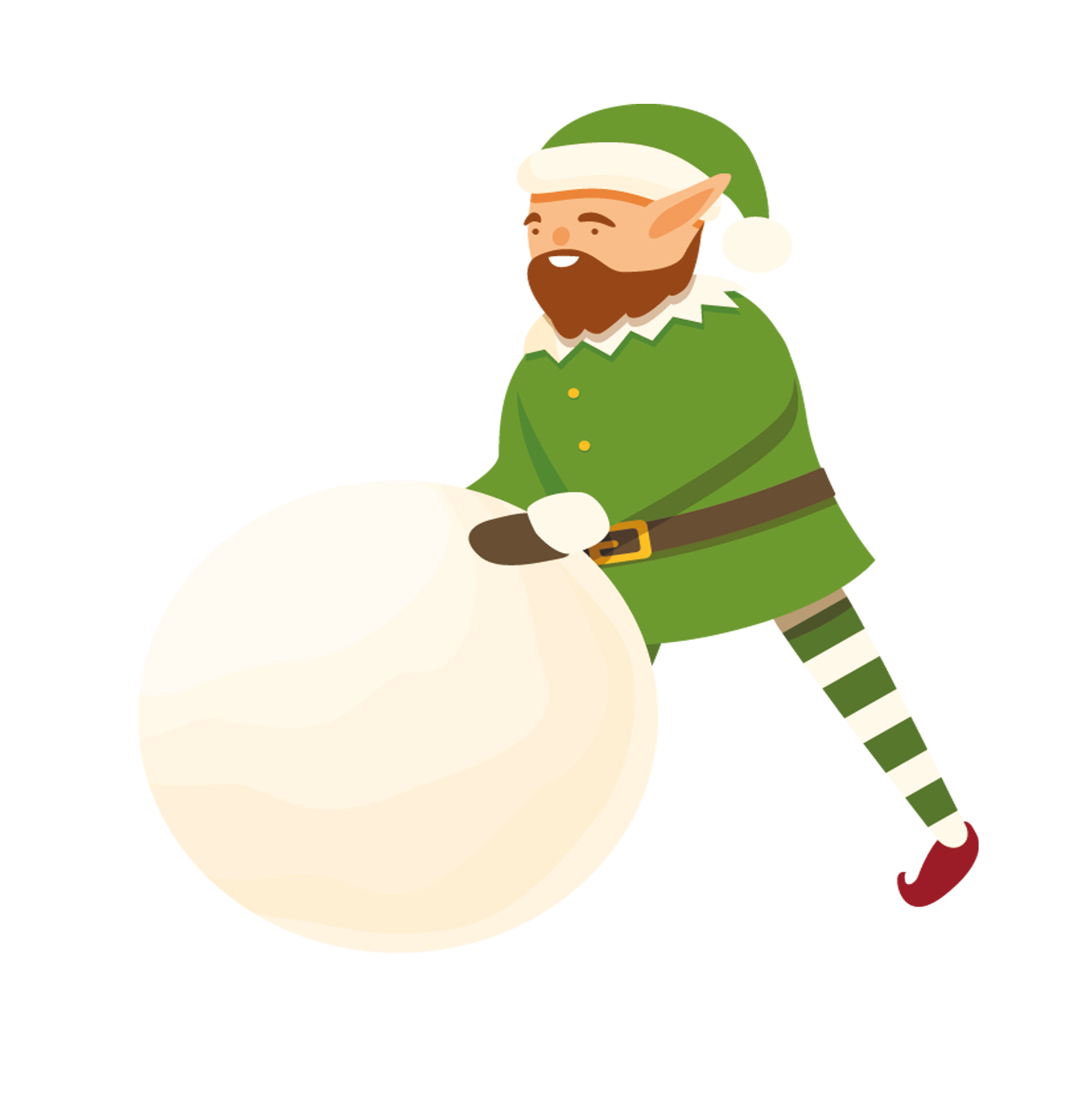 Lutin du Marché de Noël d’Angers préparant la prochaine édition 2026
